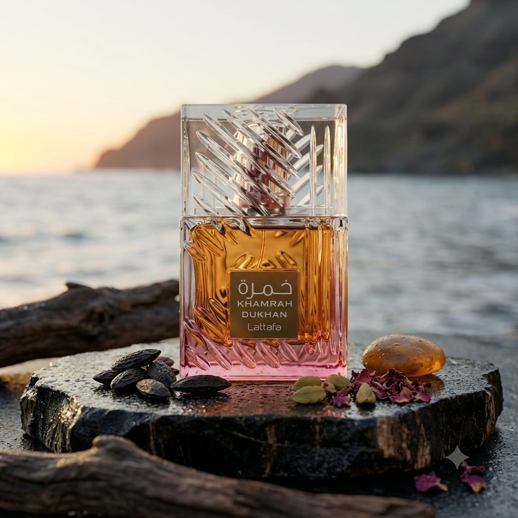Lattafa Khamra Dukhan EDP 100ML (100ml) With OG Box Packaging (Copy)