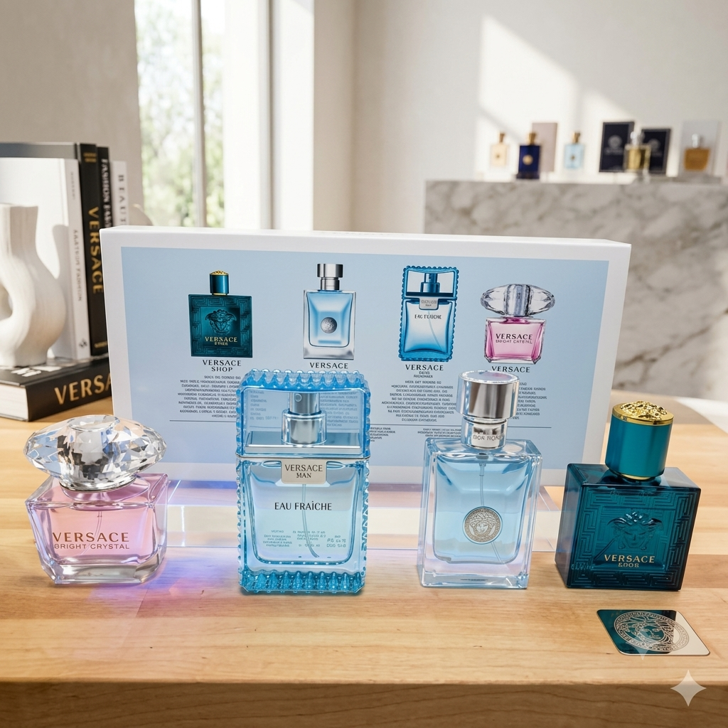 Versace Crystal Combo Set Of 4