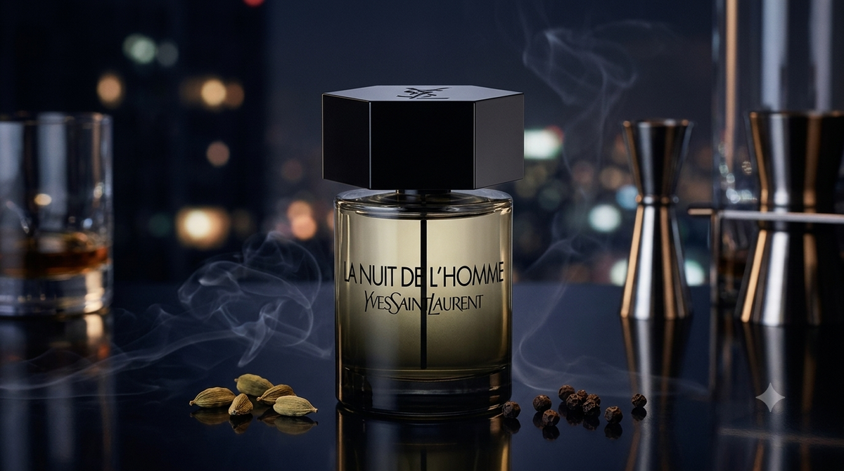 Yves Saint Laurent La Nuit De L'Homme Eau de Toilette (100ml) With OG Box Packaging
