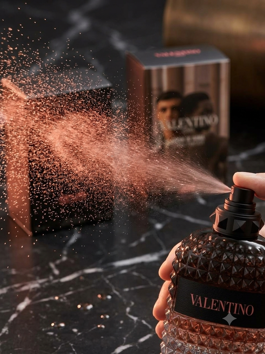 Valentino Uomo Born in Roma Coral Fantasy (100ml) With Og Box